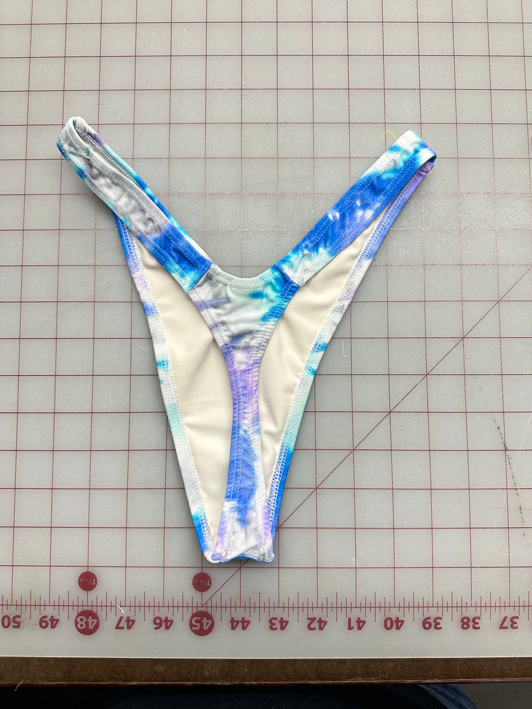 90s Baby Bottoms - blueberry tie tyed