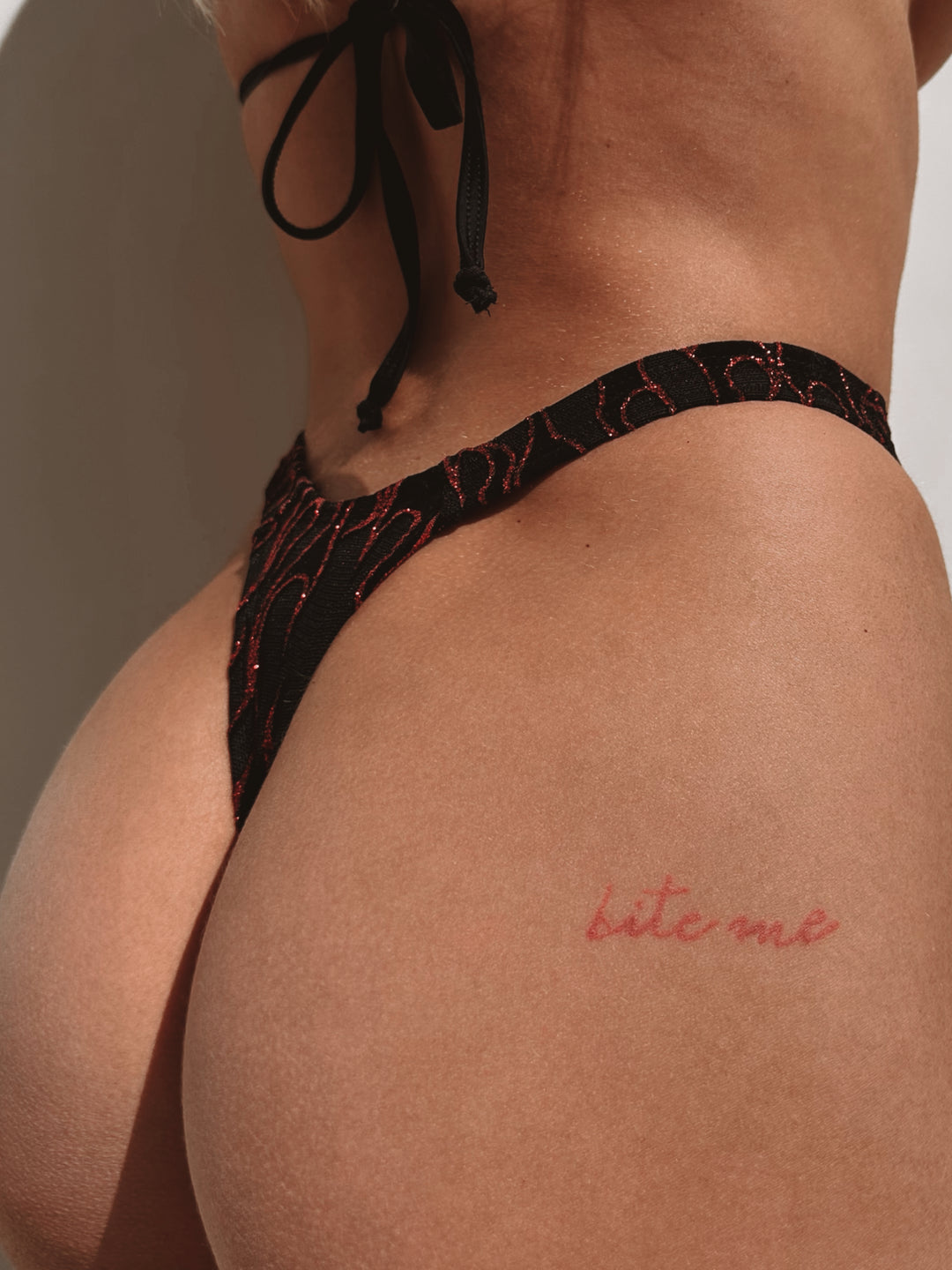 IGNITE 90's Baby Thong "Black"